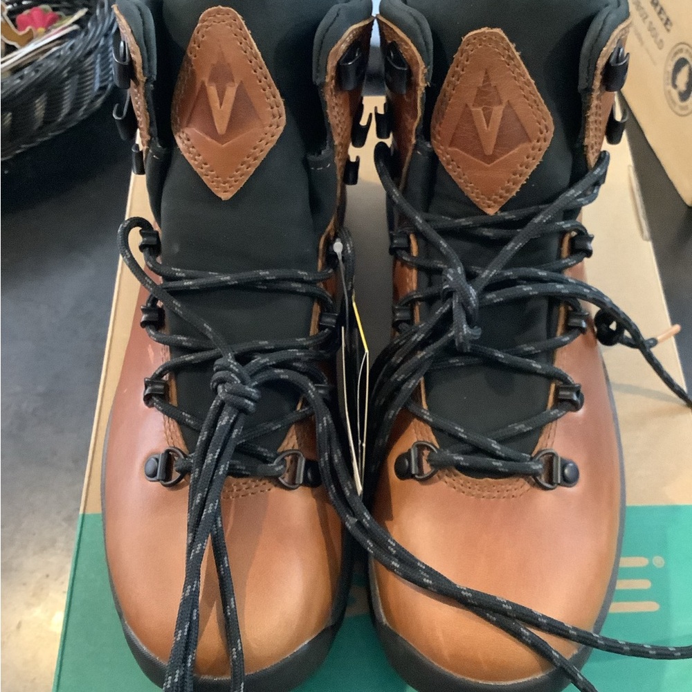 Women’s Brown and Black Vasque Hiking Boots